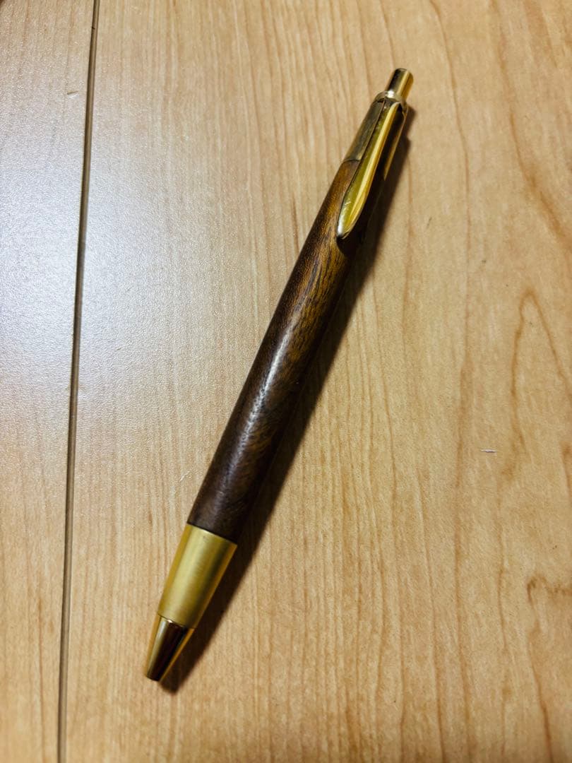 野原工芸 シャーペン　欅　名入れあり