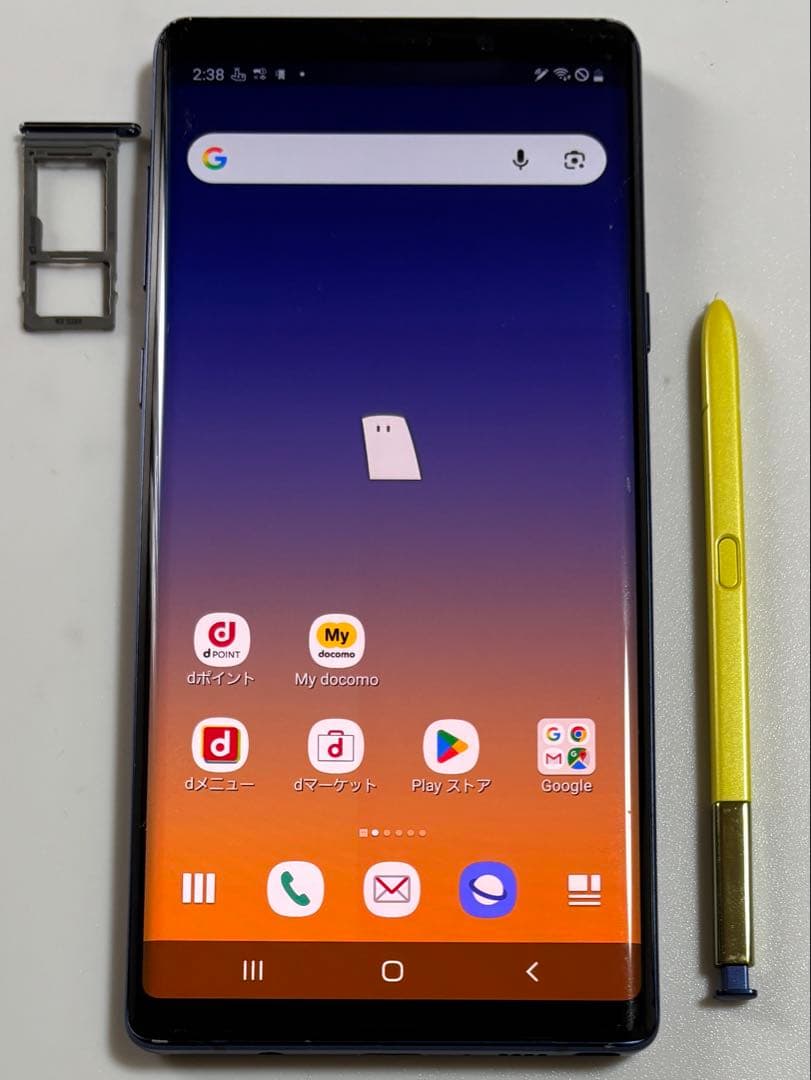 128G SC-01L 焼け Galaxy Note9 docomo SIMフリ