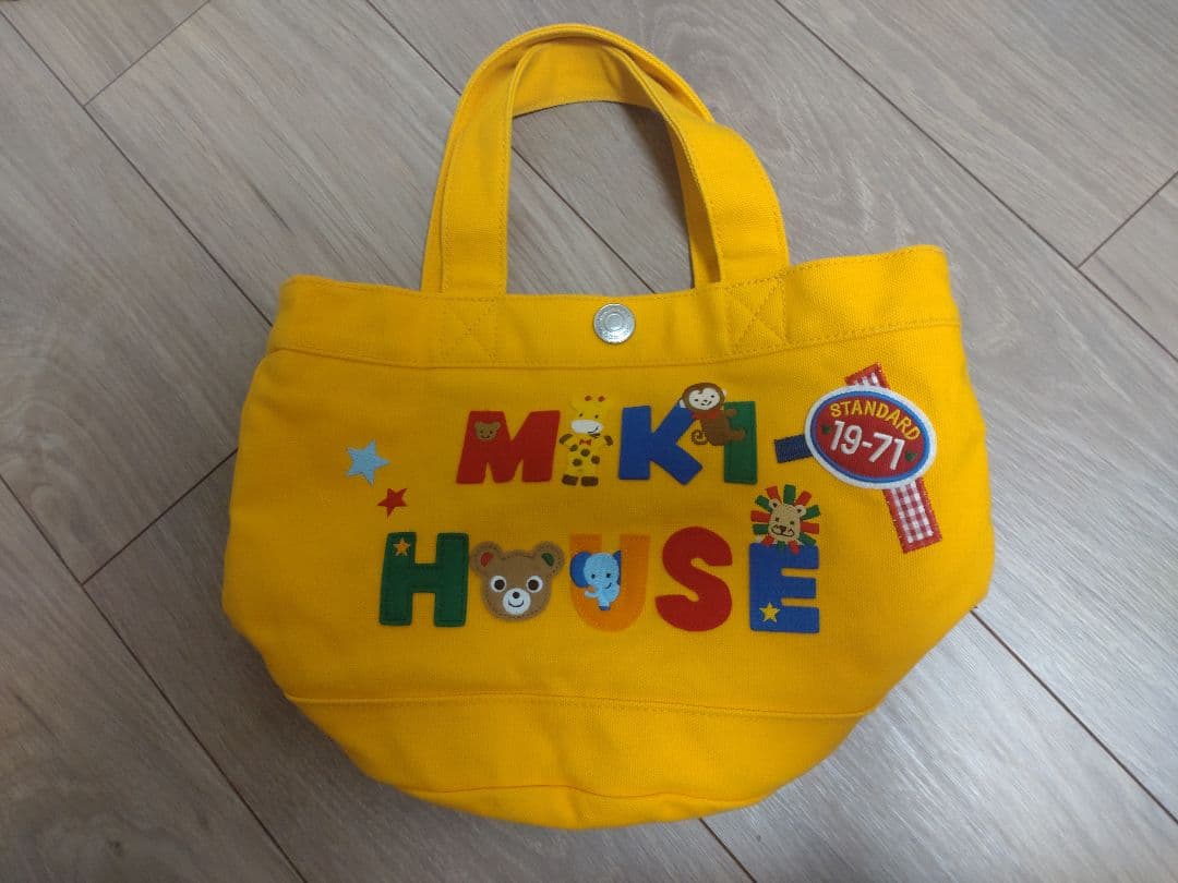 ミュウミュウ　Miki House　トートバッグ