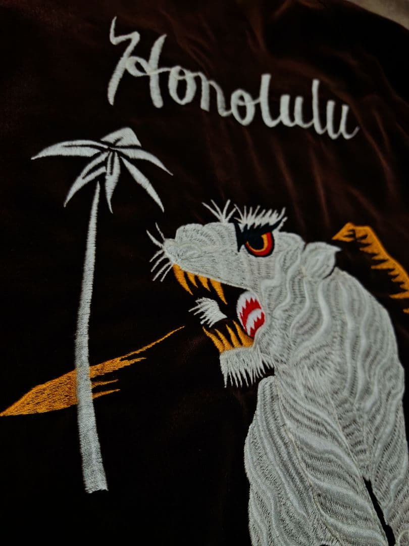 PIG ROOSTER 美品 別珍 虎ワシ スカジャン vintage