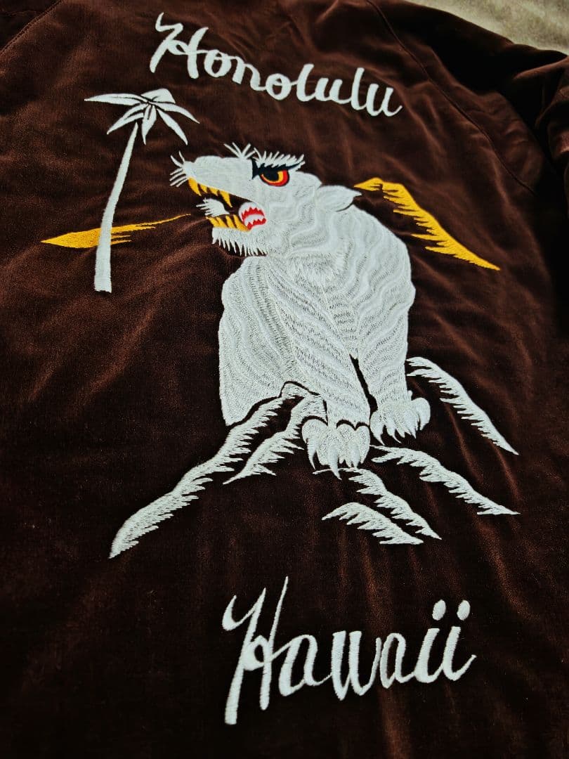 PIG ROOSTER 美品 別珍 虎ワシ スカジャン vintage