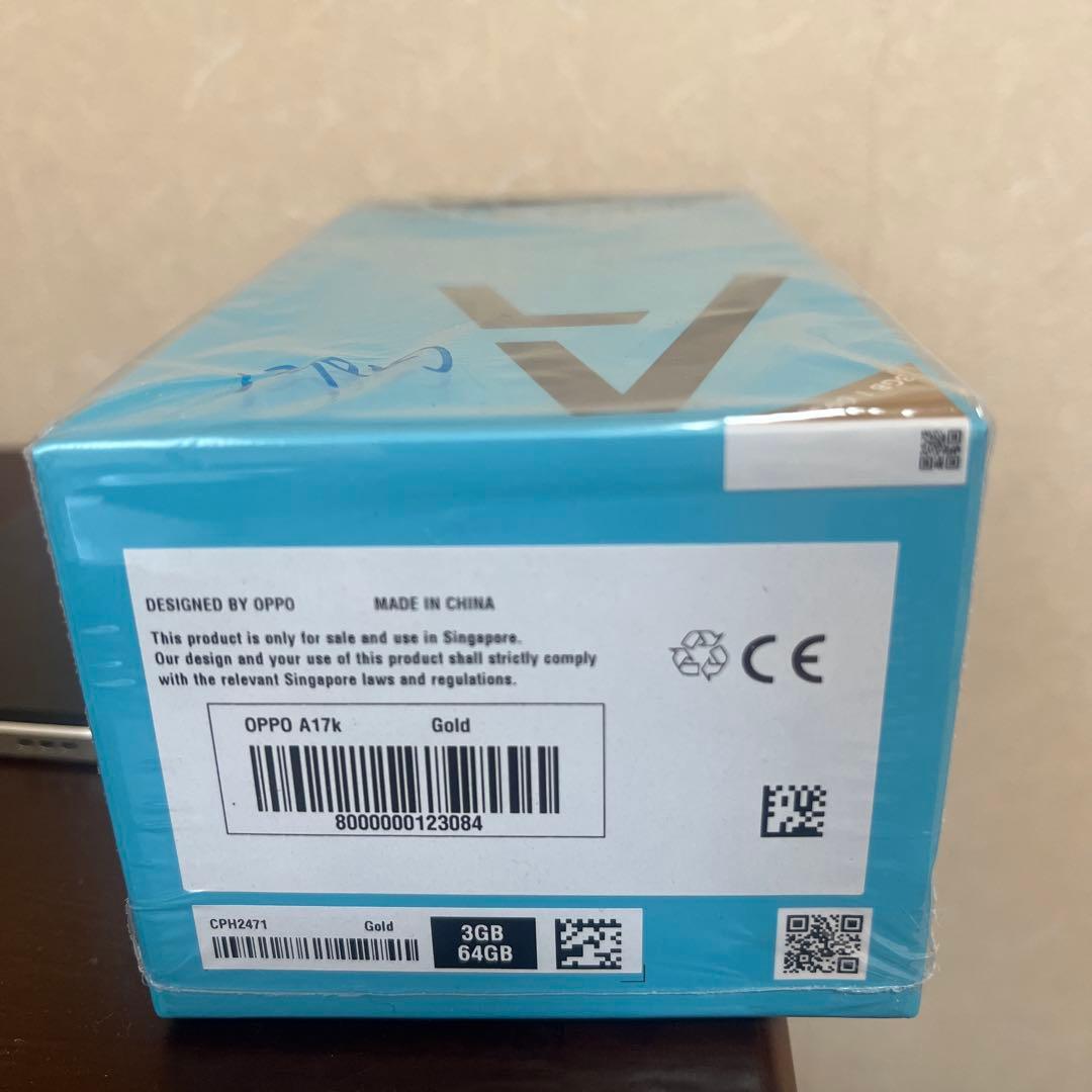 OPPO A17k スマートフォン ６４GB ゴールド