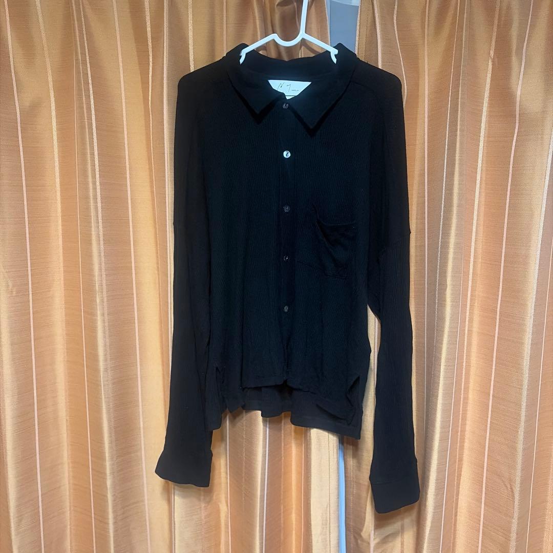 本日限定　ANCELLM CAS/SIL KIMONO KNIT SHIRT