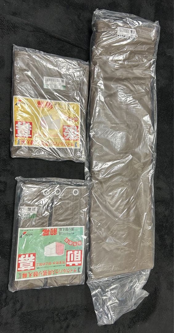 サイクルハウス 3台用 スーパーブラウン