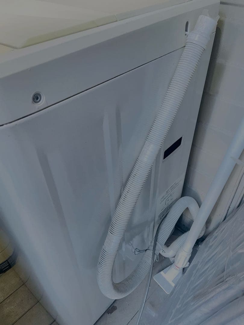 【送料込】 縦型洗濯機6kg 内部分解清掃済　動作確認済