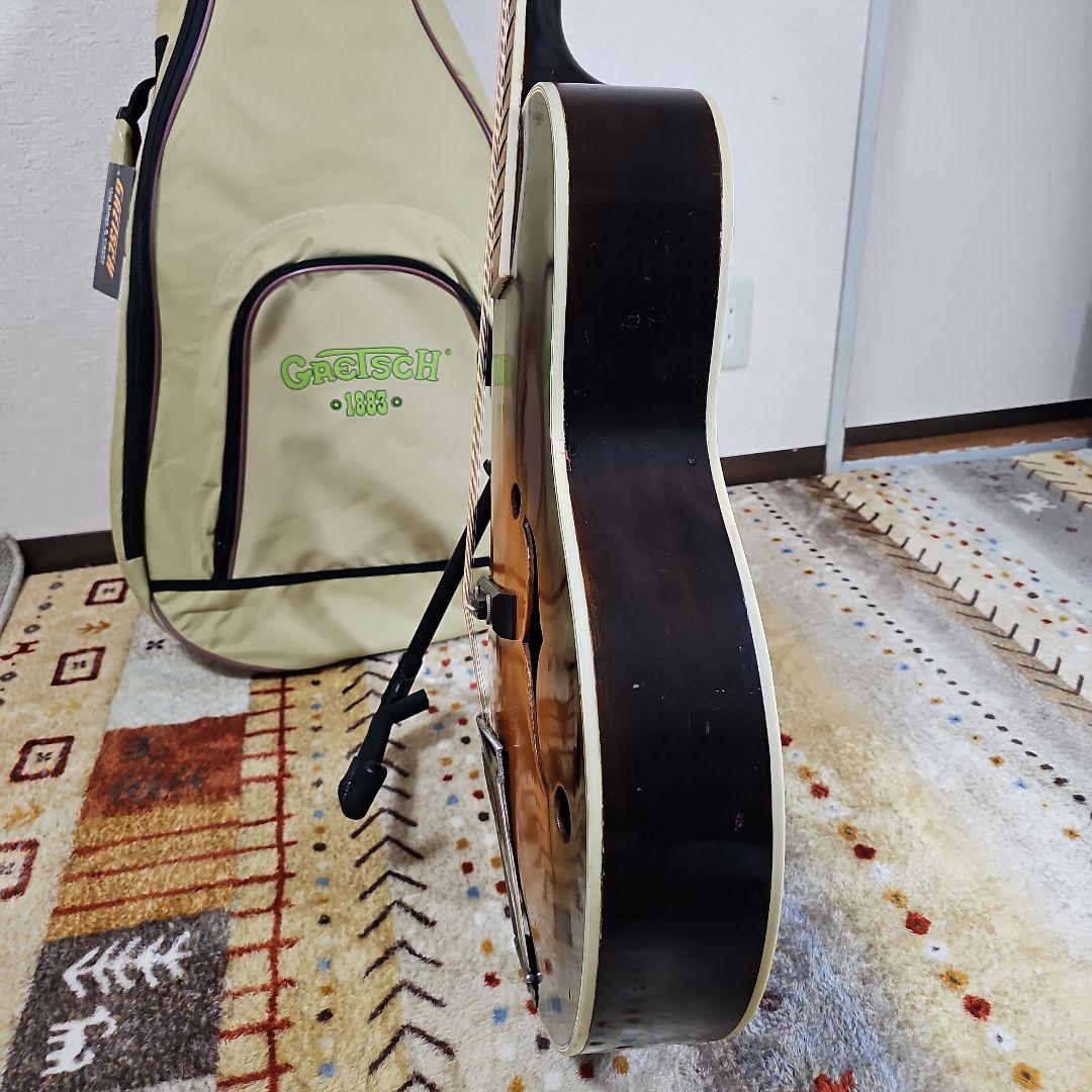 木曽鈴木バイオリンNo.6ピックギター1962年製GAETSCHキグバック付き。