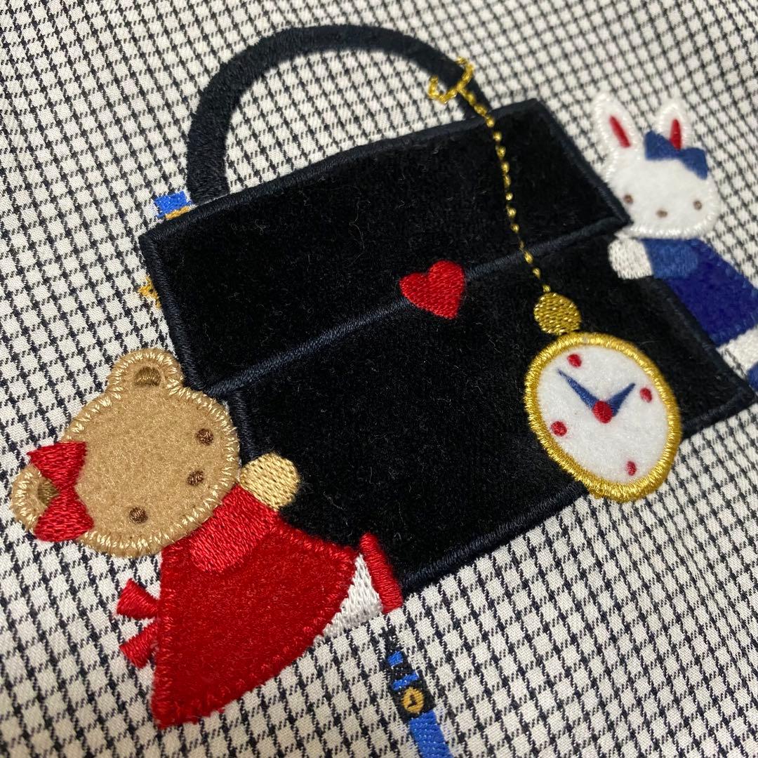 ファミリア　ロンドンシリーズ　イギリス　90cm 長袖　チェック柄ワンピース