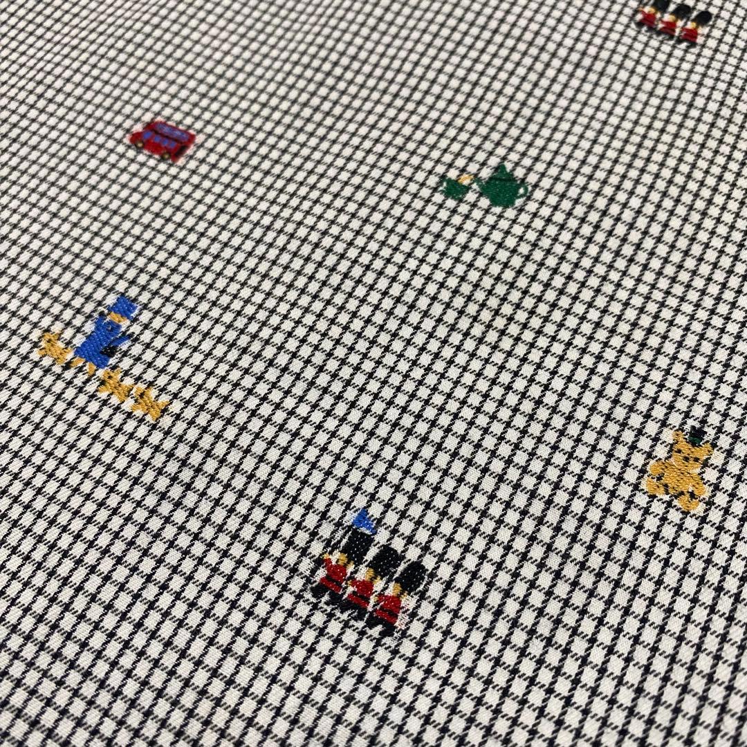 ファミリア　ロンドンシリーズ　イギリス　90cm 長袖　チェック柄ワンピース