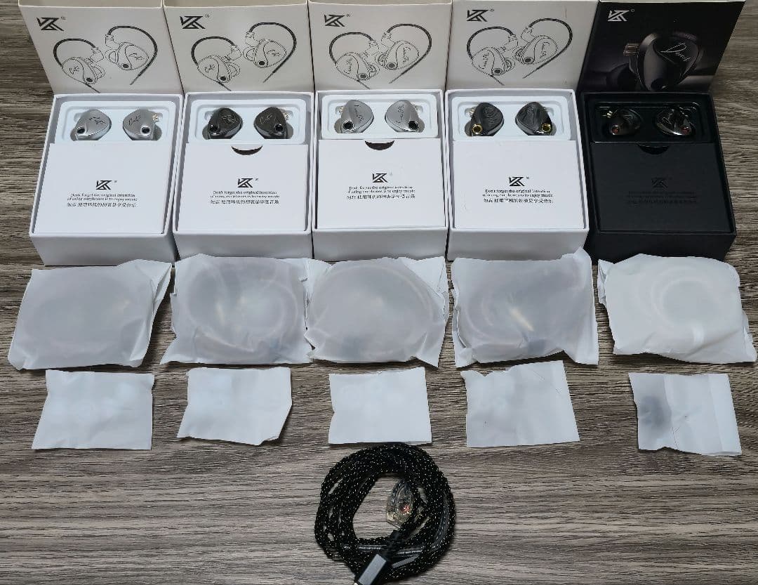 【極美品/セット売り】KZ Duonic + Castor全種 豪華5本＋おまけ