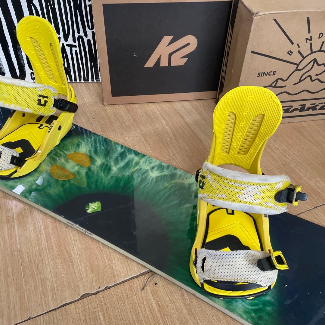 BURTON×UNION　バートン　バインディング付超希少スノーボードセット