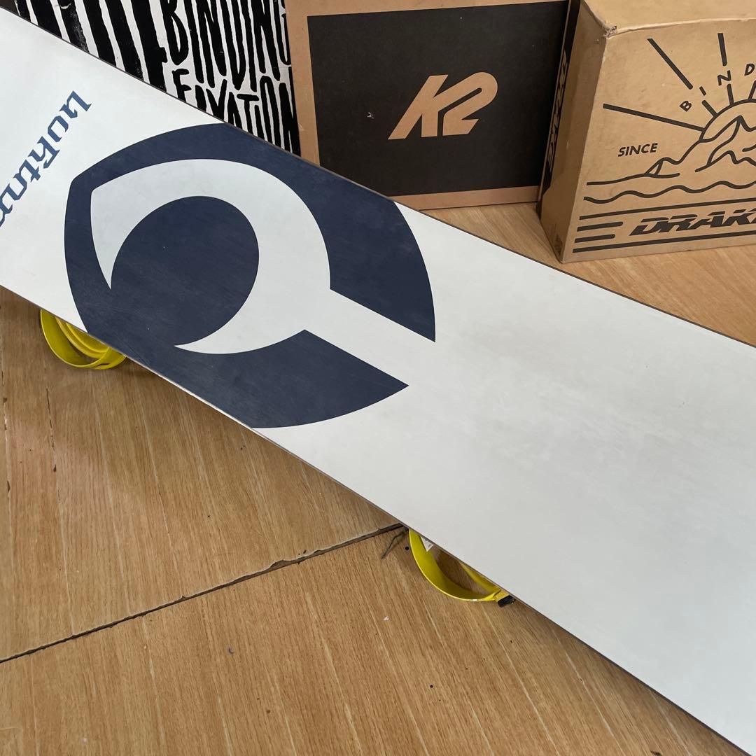 BURTON×UNION　バートン　バインディング付超希少スノーボードセット