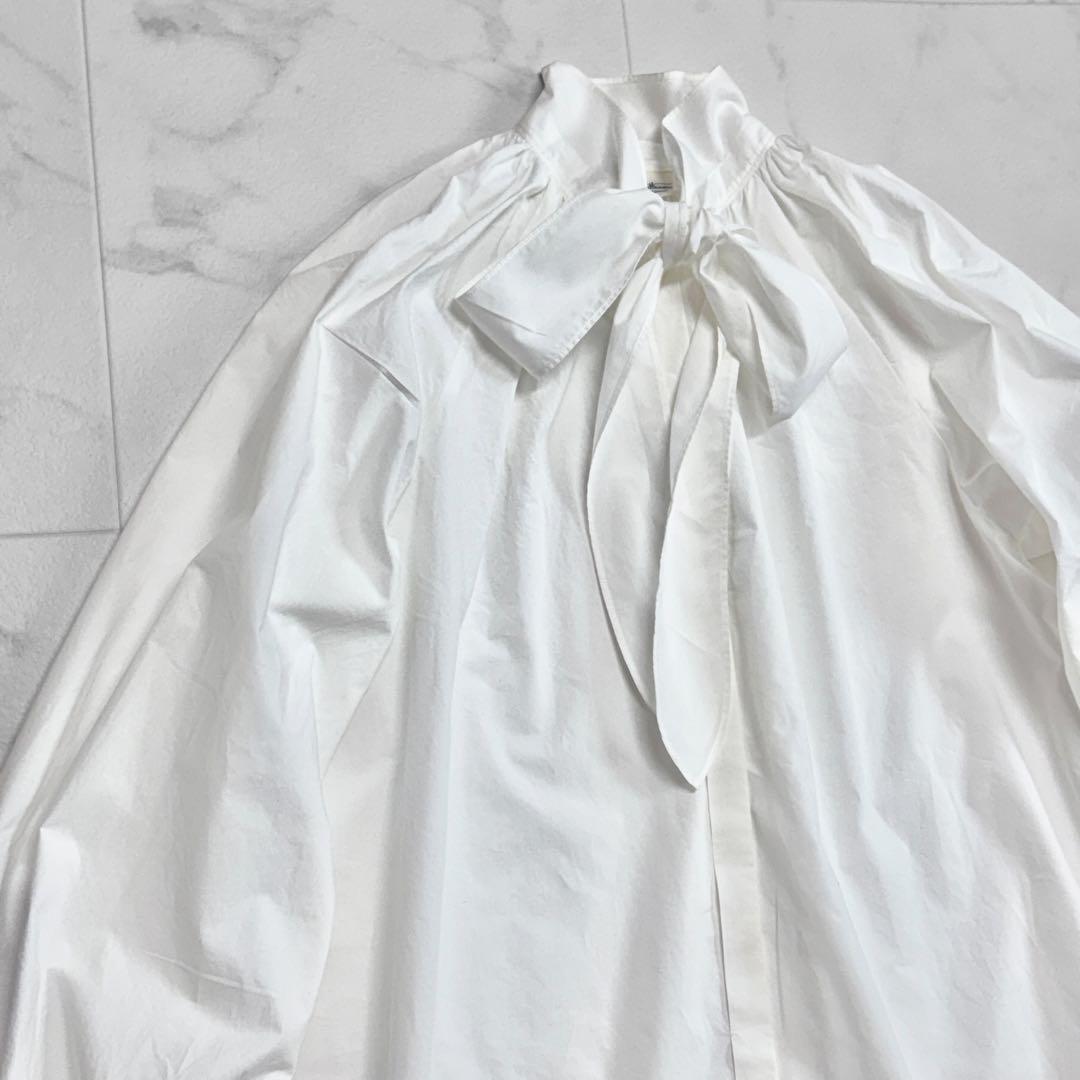 ロンハーマン ボウタイブラウス ホワイト