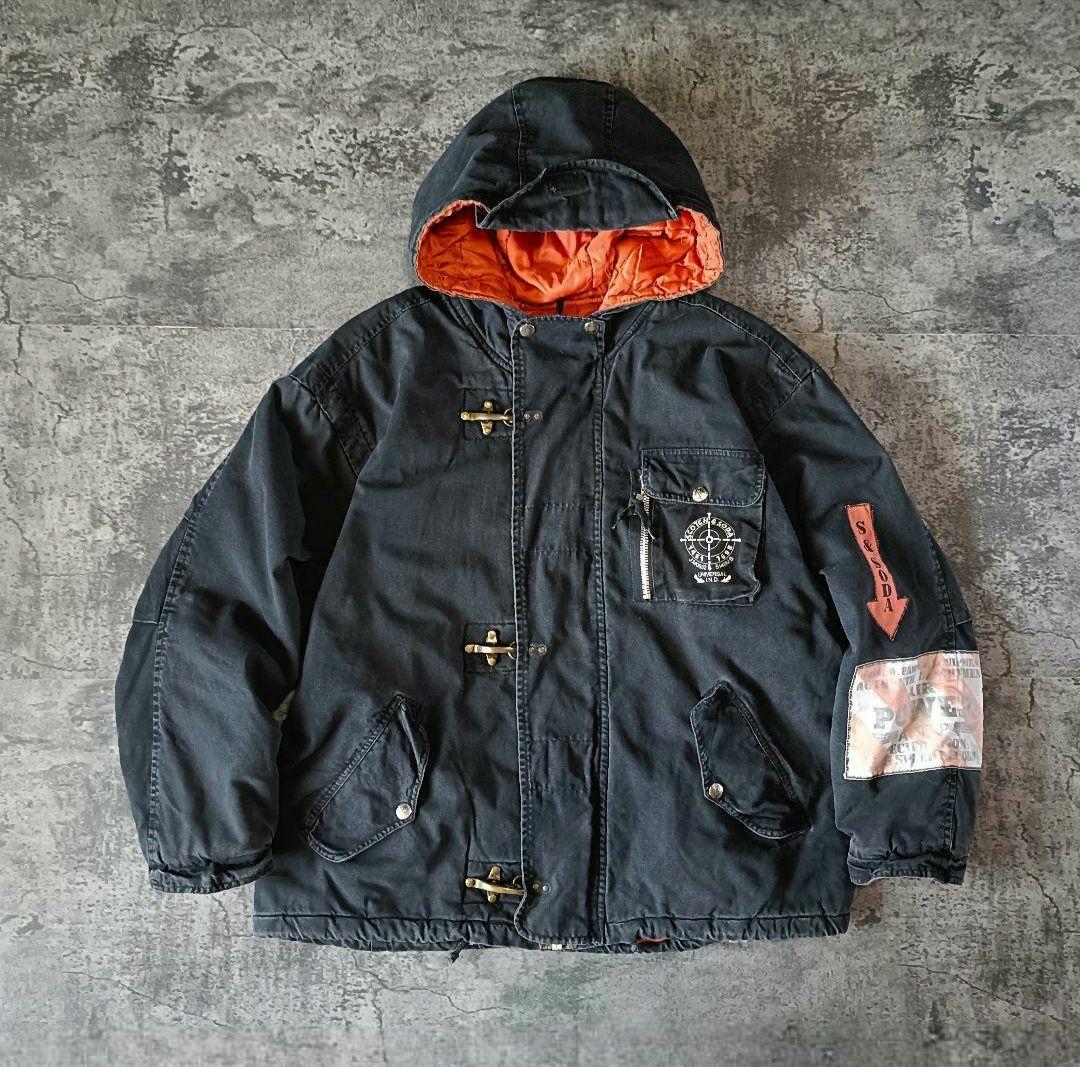 古着 90s SCOTCH&SODA 中綿 ファイアーマンブルゾン