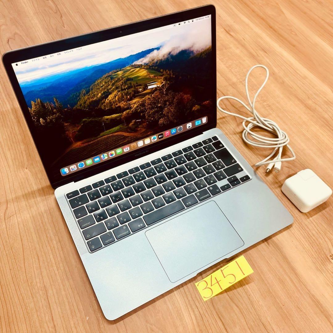 格安 MacBook Air 13インチ 2020 M1モデル！ 管3451