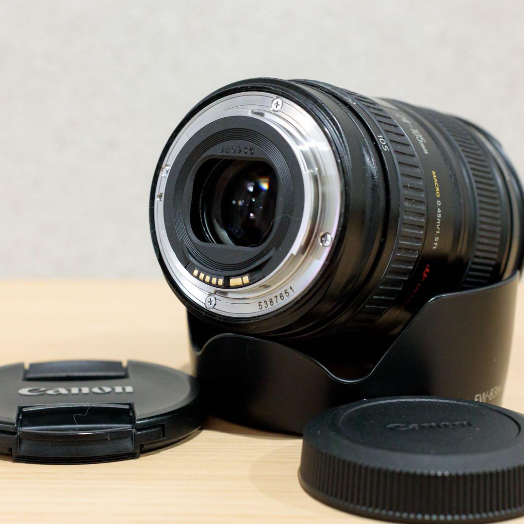 完動品 ★ EF 24-105mm F4 L IS USM ★フード付き
