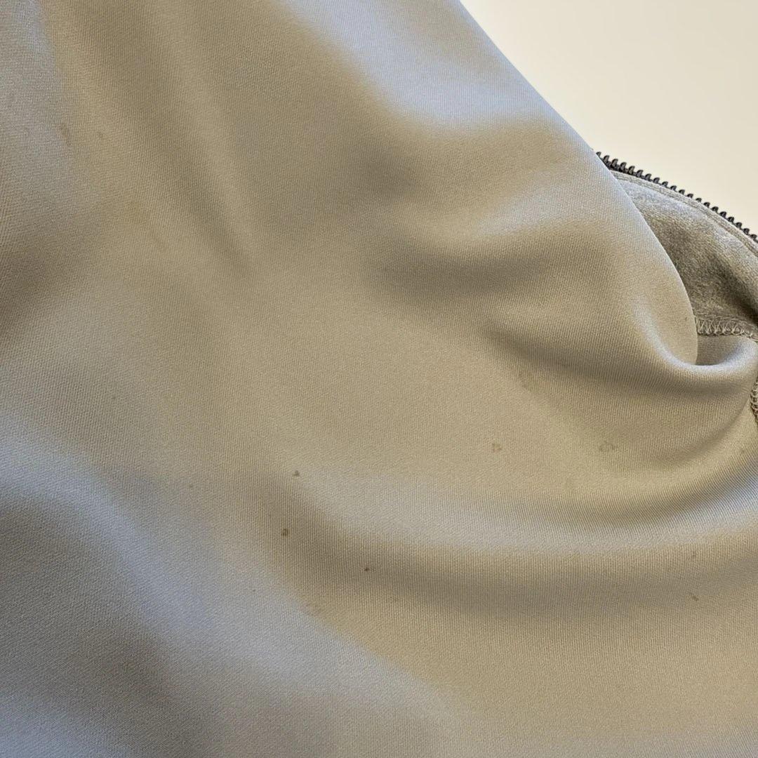 【美品】トルネードマートネオプレーンドレープロングパーカー フード ライトグレー