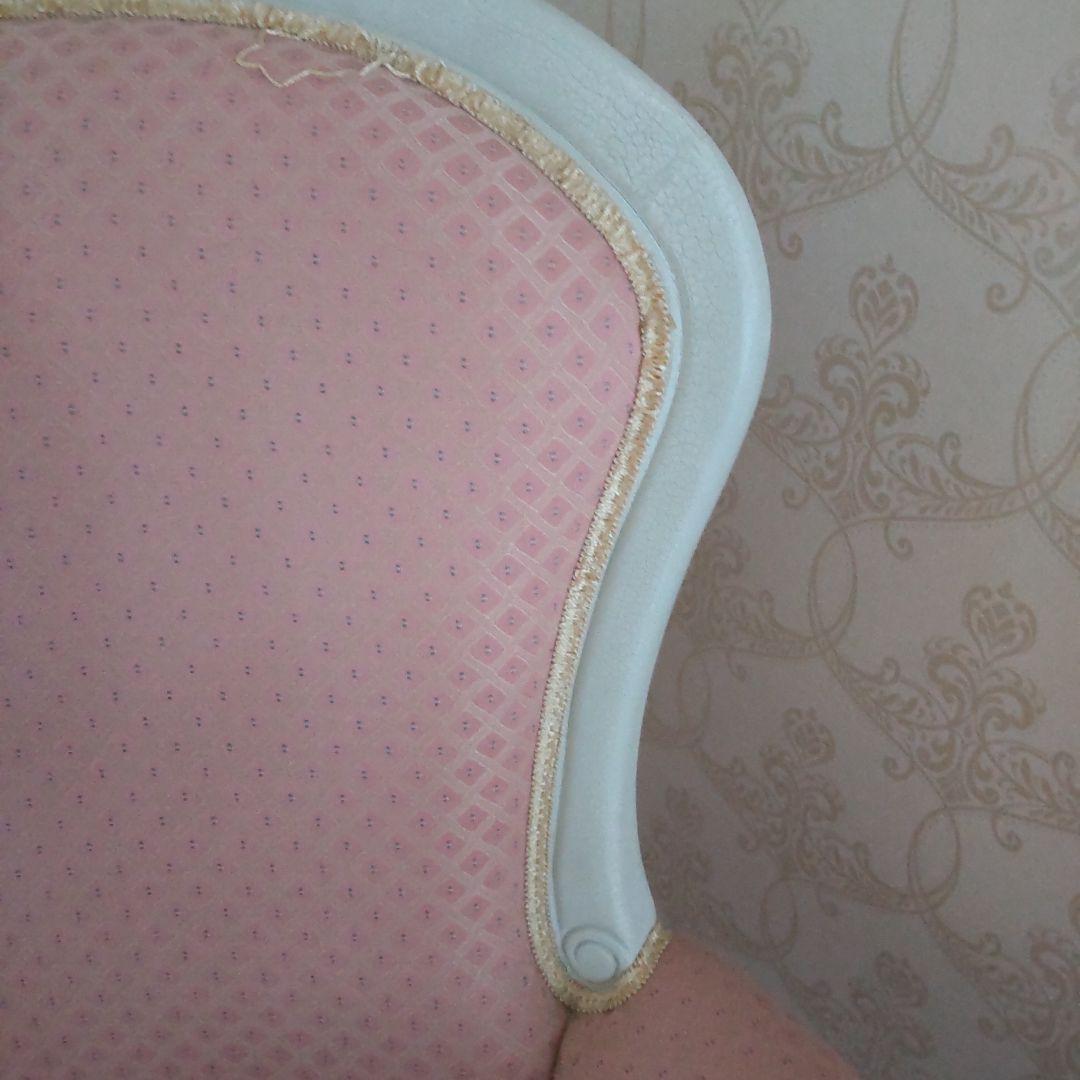 メリー クラシック ピンク プリンセスチェア 椅子