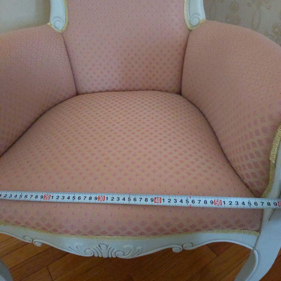 メリー クラシック ピンク プリンセスチェア 椅子