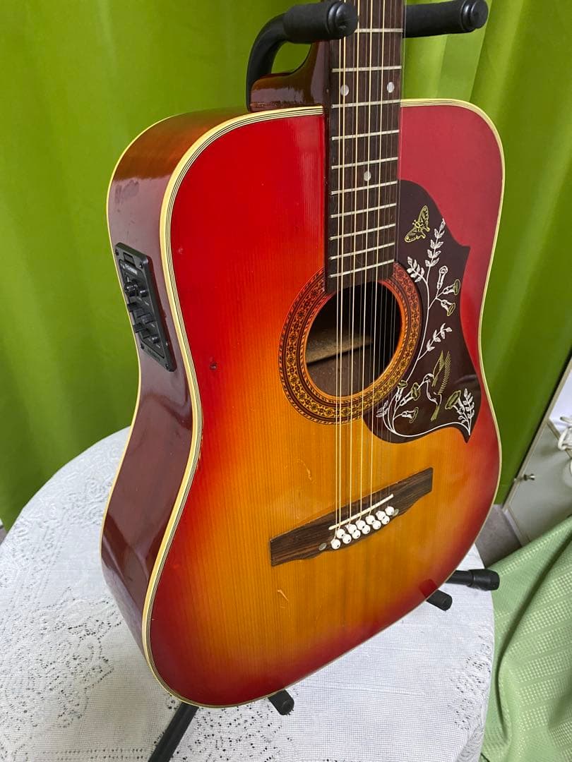 12弦でハミング！by Gibson ハミングバード12弦　エレアコ　音出し良好