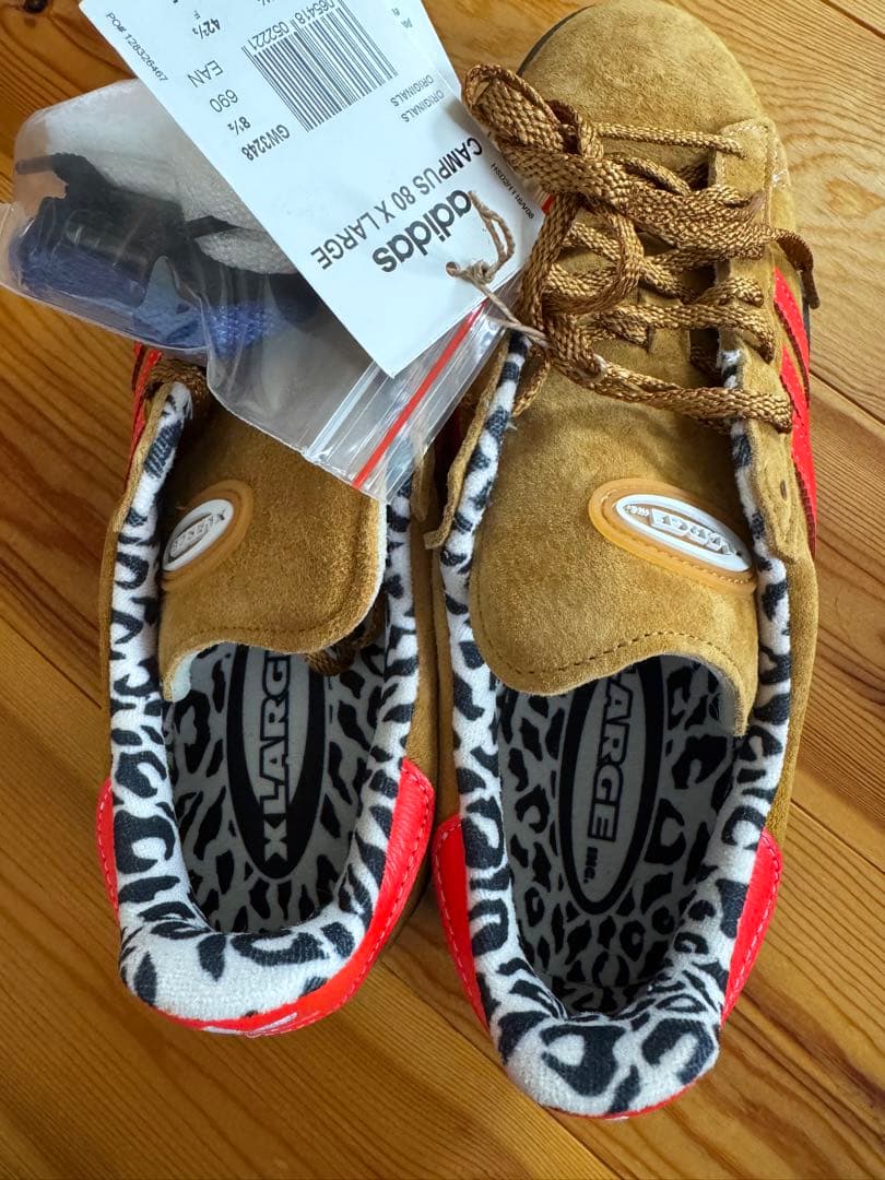 新品　箱付　adidas CAMPUS 80 X LARGE 8 1/2