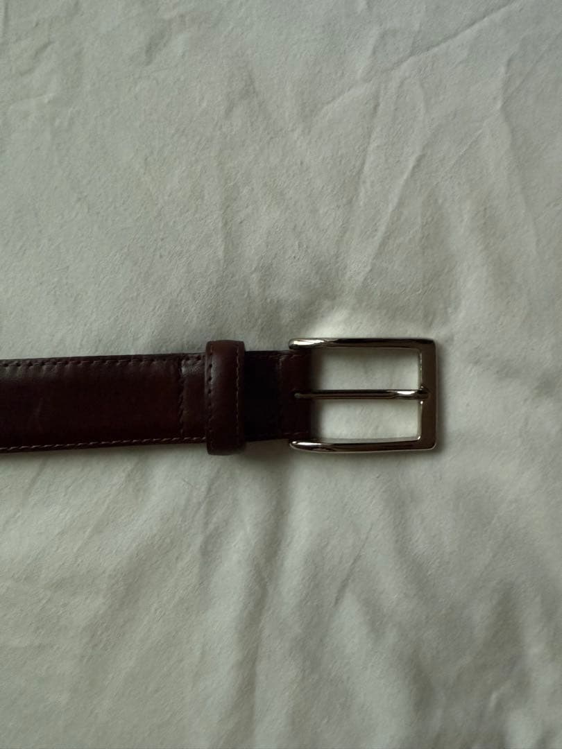 Alden USA製　カーフレザーベルト