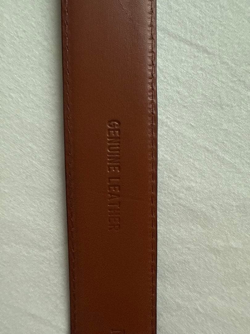 Alden USA製　カーフレザーベルト