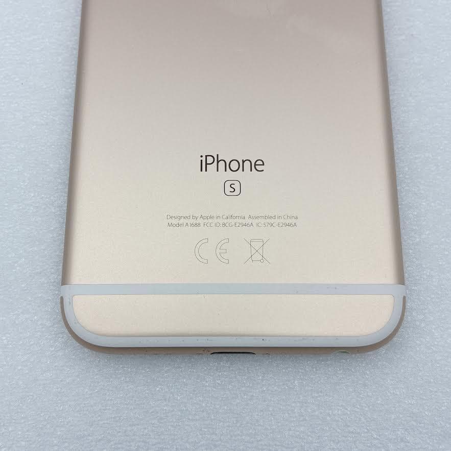 【極美品】iPhone6S 32GB ゴールド バッテリー100%