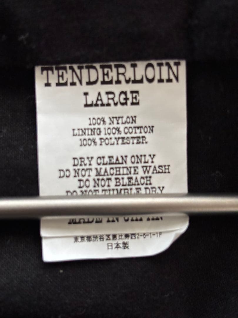 ジャケット・アウター tenderloin nylon coach jkt QB