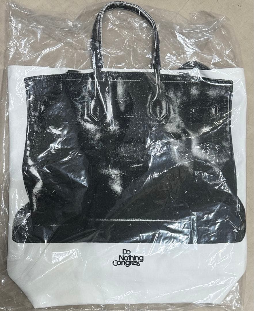 donothingcongress 藤原ヒロシさん着用　バーキン転写トート