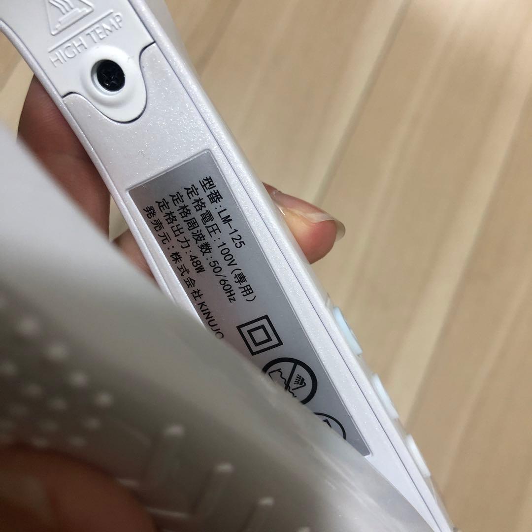 絹女 KINUJO キヌージョ ヘアアイロン シルクプレート ストレートアイロン