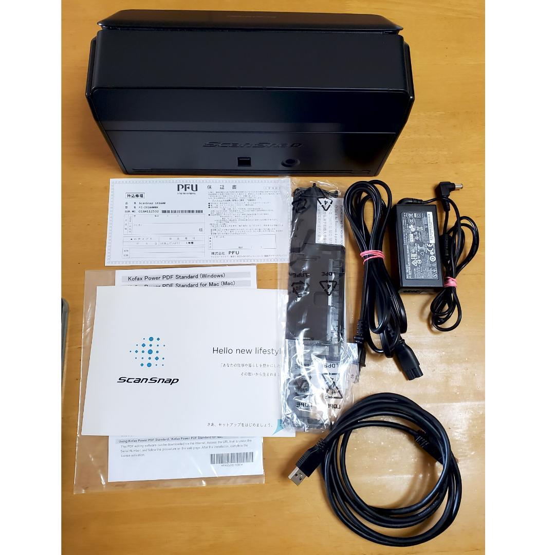 スキャナー ScanSnap IX1600