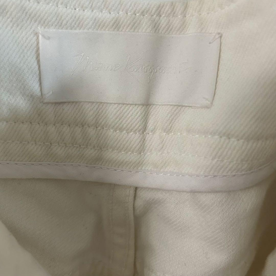 【希少】Mame Kurogouchi マメ クロゴウチ ホワイト デニム