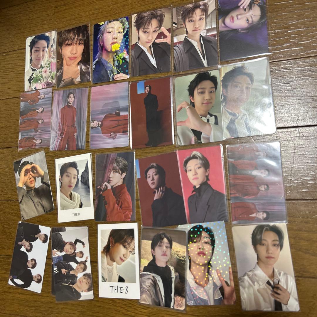 【100枚】SEVENTEEN THE8 ミンハオ トレカまとめ売り