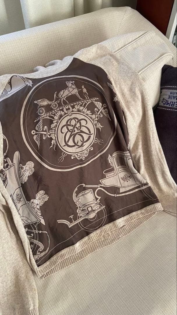 エルメスカシミヤシルクセーター