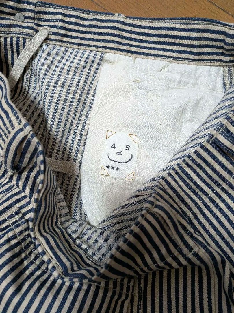 45R45rpm モンプチデニムのペインタースカート