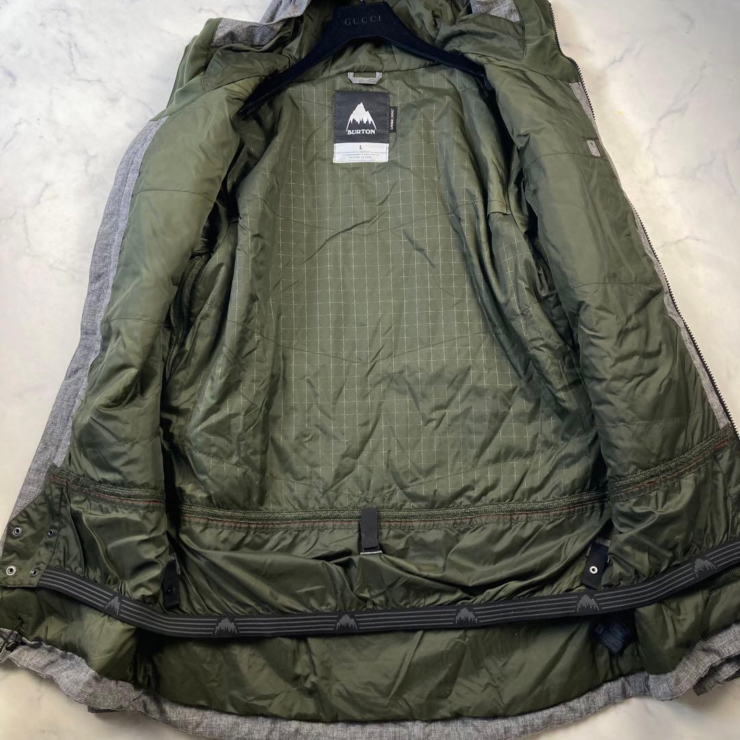 バートン LIVINGLINING グレー スノーボードウエア
