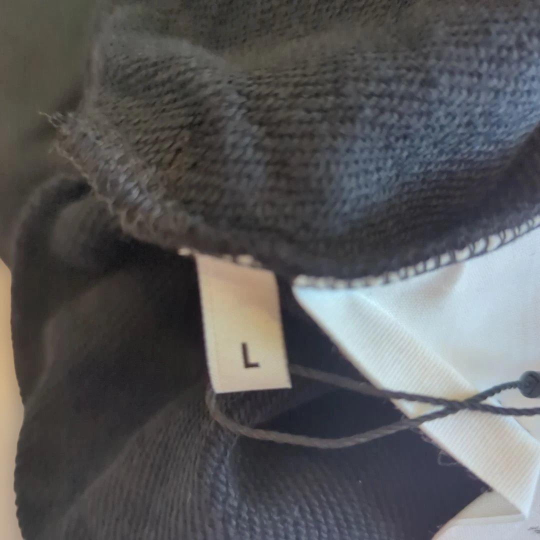 【新品】AMI PARIS アミパリス スウェットパンツ 黒 L ハート刺繍