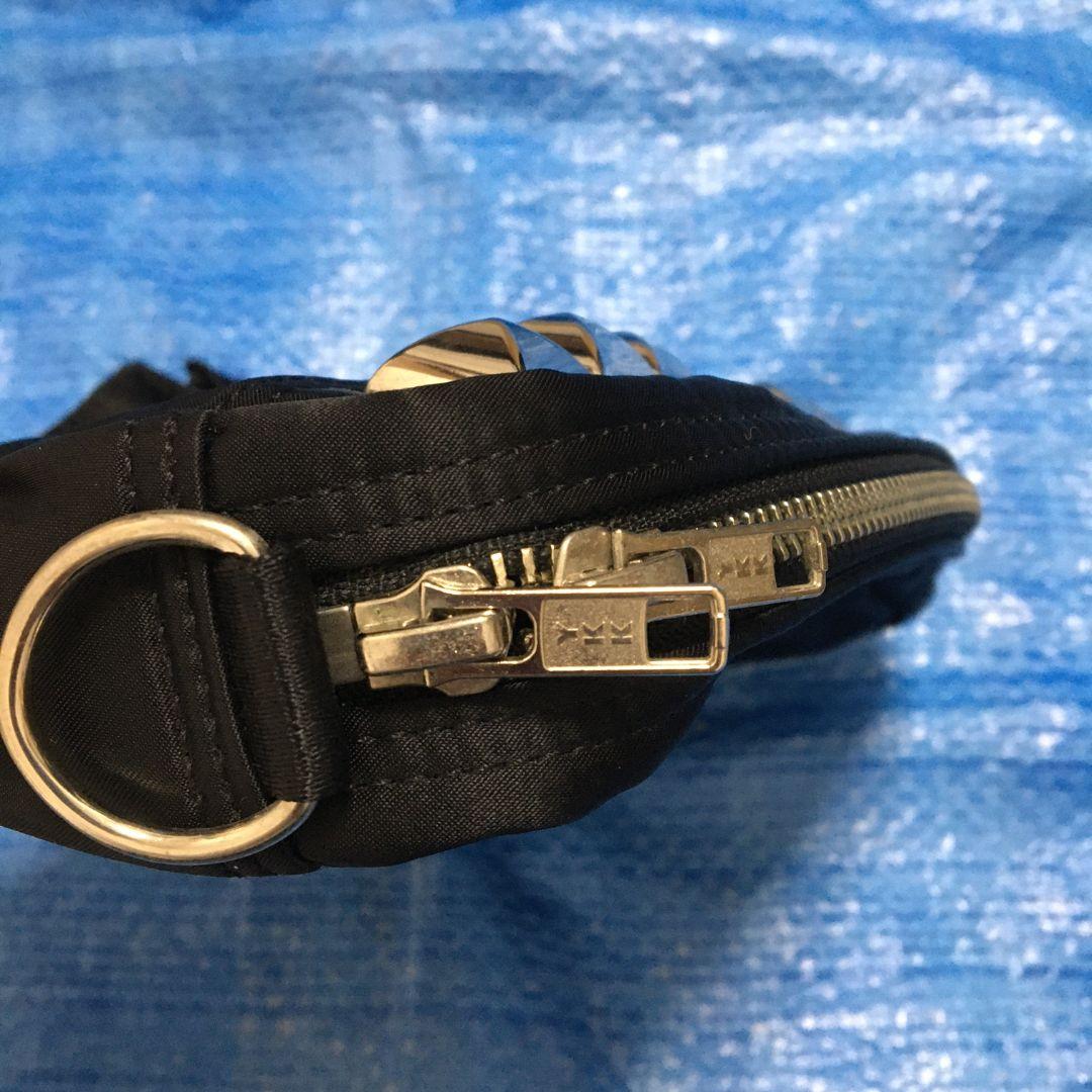 ポーター　ジャムホームメイド ショルダーバッグ スタッズ ナイロン 黒