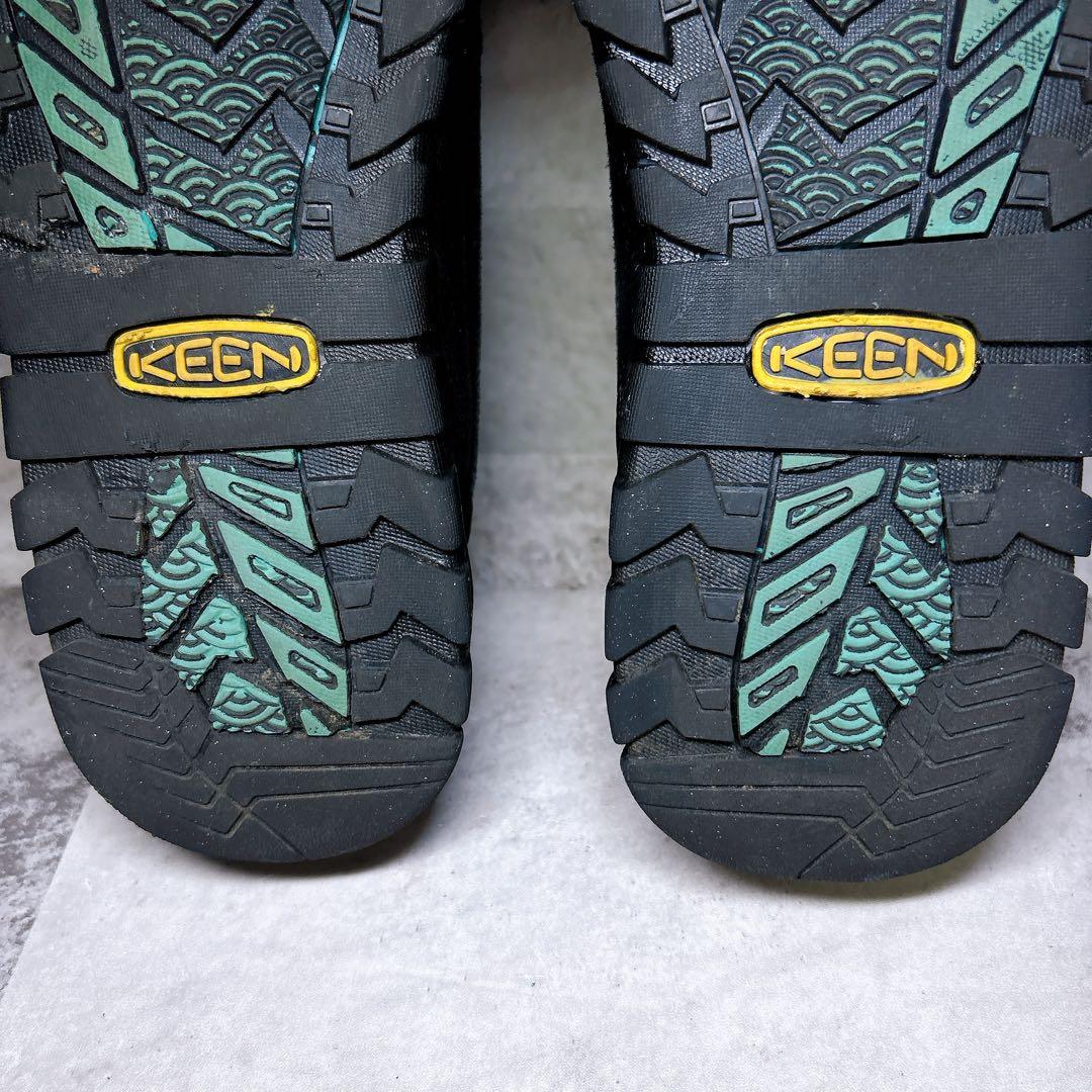 美品 キーン ジャスパー ロックスSP 26.5 オールブラック スニーカー