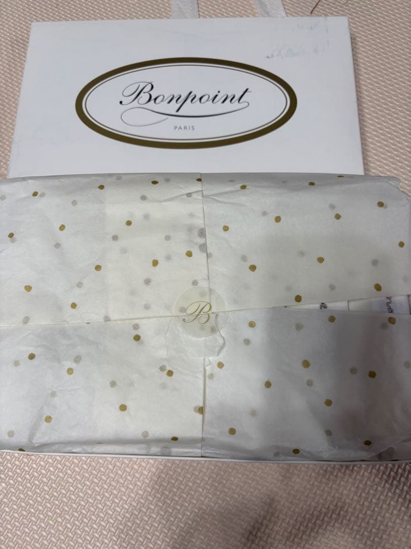 【新品BONPOINT】ウィークリーロンパースセット長袖