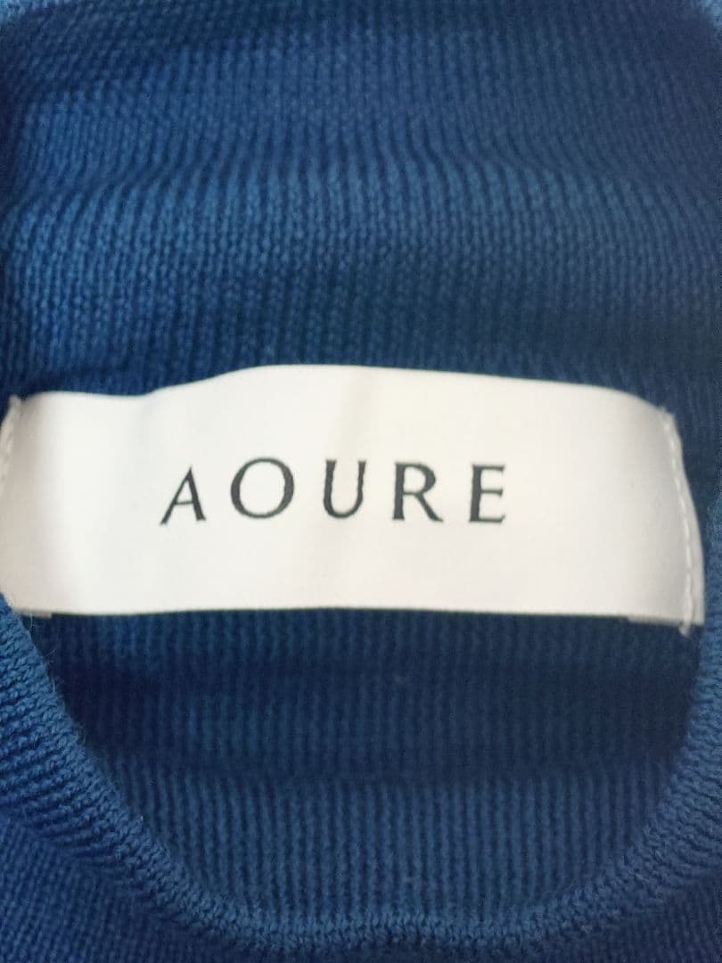 AOURE/FIORE+ モックネックニット
