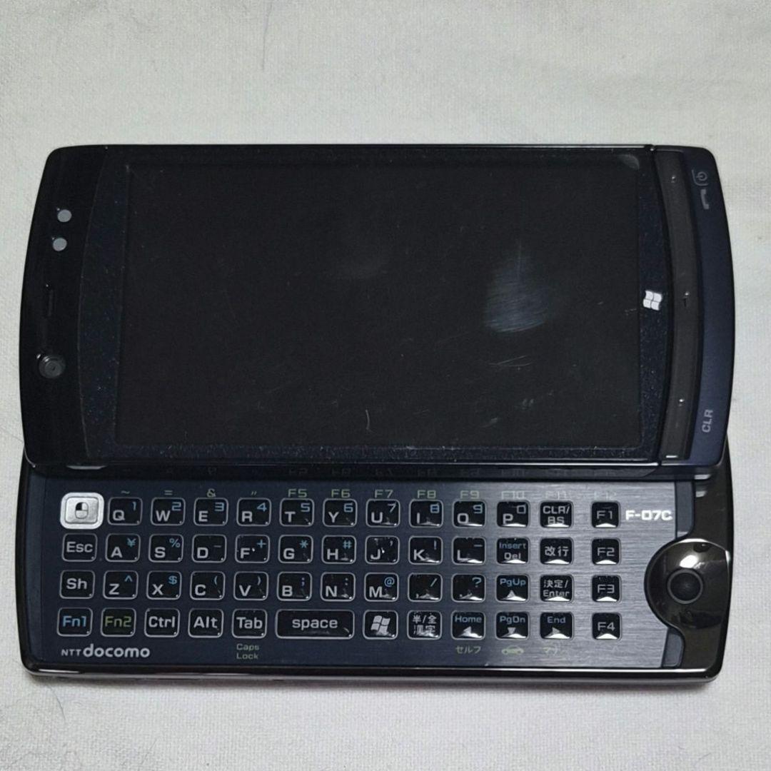 docomo F-07C スライド式携帯電話　ジャンク品