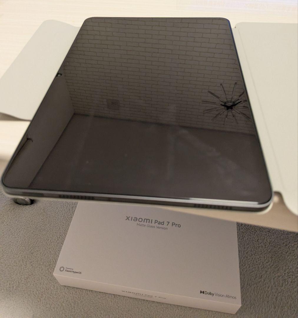 【極美品・おまけ付】Xiaomi Pad 7 Pro Matte Glass