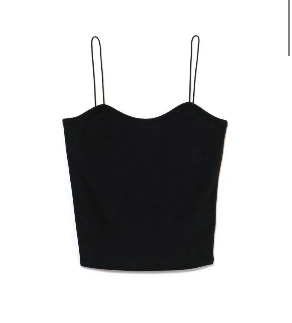 トップス andmary Lala shirring ribbon tops