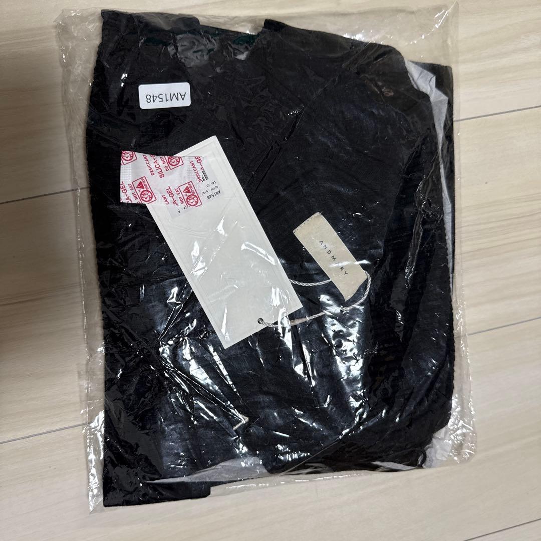 トップス andmary Lala shirring ribbon tops