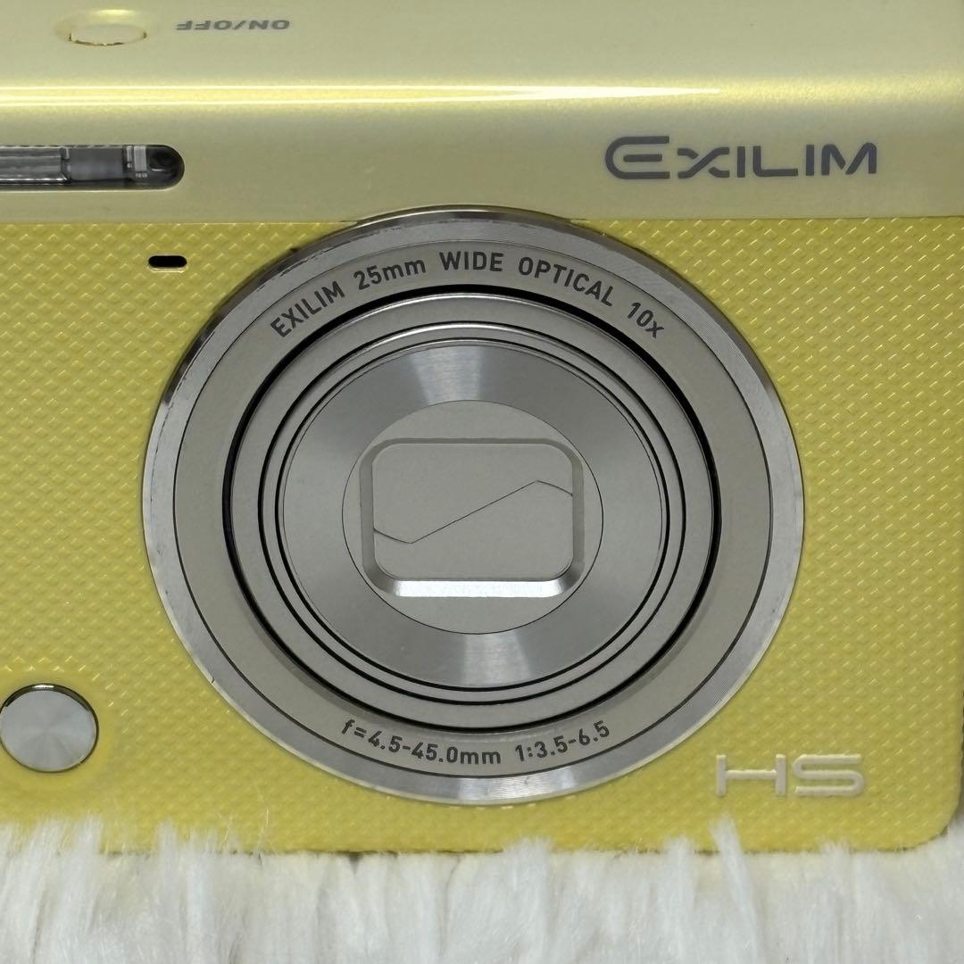 CASIO カメラ　EX-ZR70 充電器　説明書　イエロー コンデジ　動作品