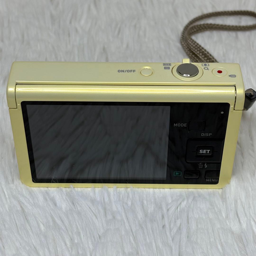 CASIO カメラ　EX-ZR70 充電器　説明書　イエロー コンデジ　動作品