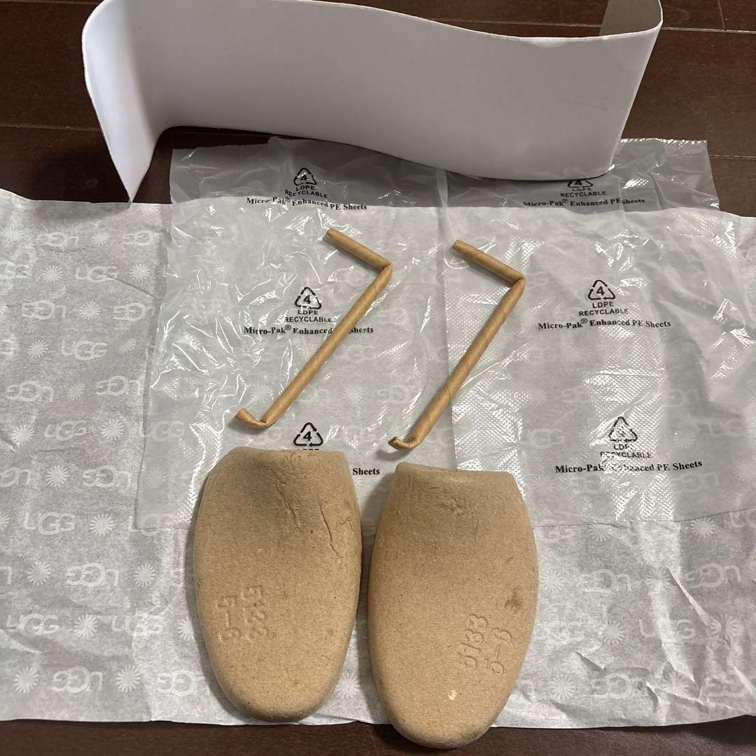 【レア カラー】UGG アグ　アンスレー ムートン モカシン US6 23