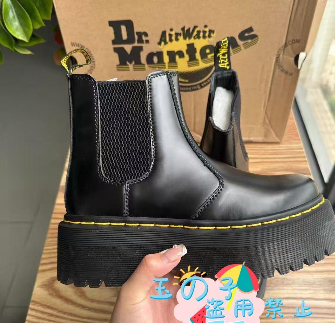 未使用Dr.Martens サイドゴア チェルシーブーツ ブラック25CM