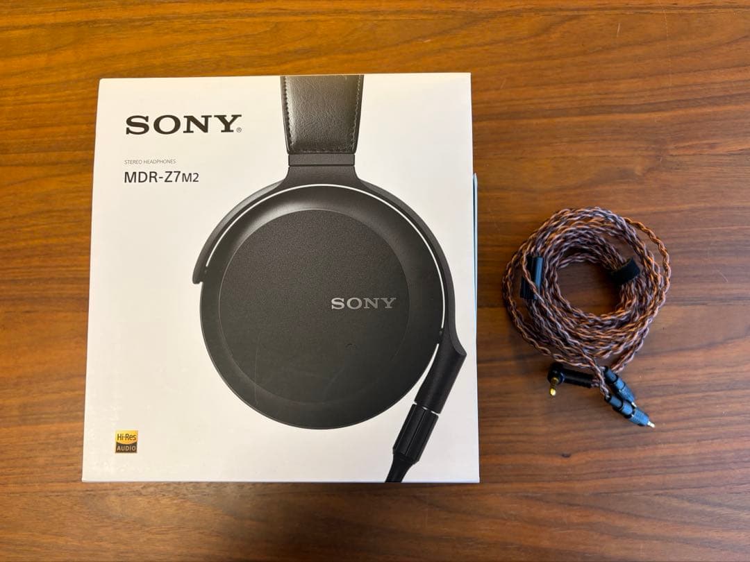 SONY ソニー MDR-Z7M2 MUC-B20SB2 ヘッドホンケーブル付き